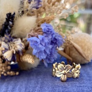 Bague fleur