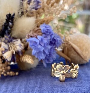 Bague fleur