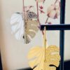 Boucle d’oreille monstera