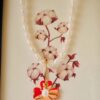 Collier perle et trèfle