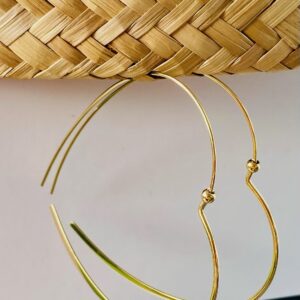 Boucles d’oreilles acier coeur